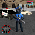 Cover Image of ดาวน์โหลด Police US Stickman Rope Hero Vegas Gangstar Crime 1.0 APK