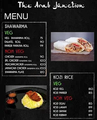 The Arab Junction menu 1