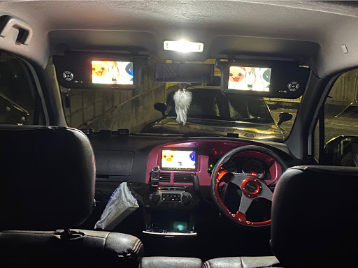 ムーヴカスタム L150sのサンバイザーモニター モニター取付 愛車お気に入り写真バトン 愛車のお気に入りバトン オーディオに関するカスタム メンテナンスの投稿画像 車のカスタム情報はcartune