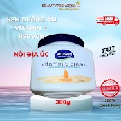 Kem Duong Am Body Vitamin E Cream, Kem Duong Da Redwin Úc Mềm Mịn Da, Giảm Tình Trạng Da Khô 300G