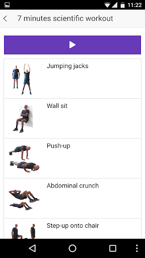 7 minutes scientific workout