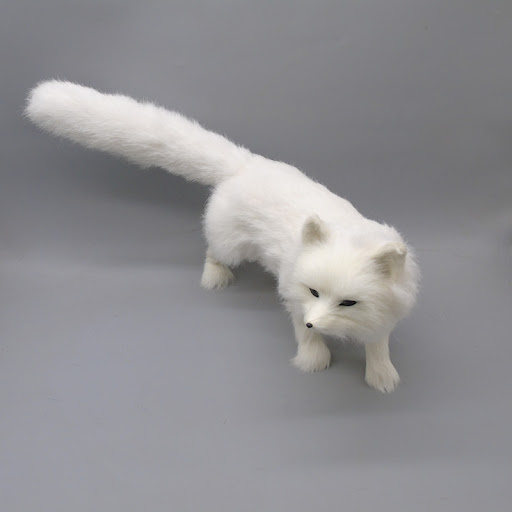 Title 4, Crafts Rabbit Fur Simulation Fox Home Decoratio...