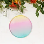 9inch rainbow plate