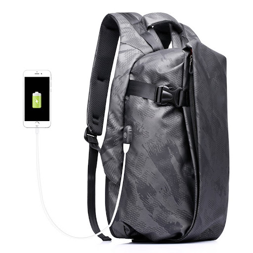 Title 5, Mens Backpack Fashion Trend Korean Riding Back...