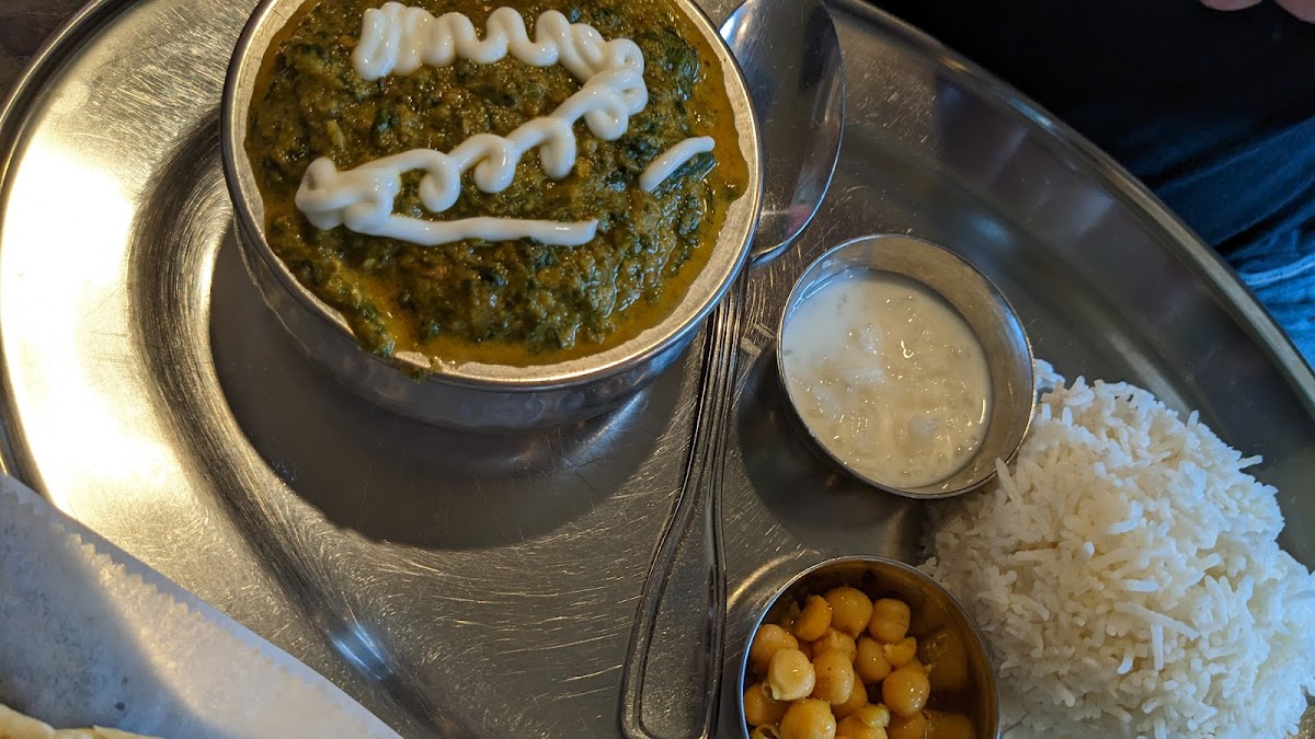 Chicken saag