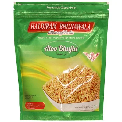 Haldiram's Haldiram Bhujiawala Namkeen - Aloo Bhujia - 400 gm