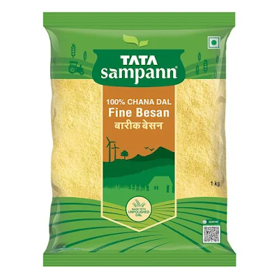 Tata Sampann Besan - 100% Chana Dal - 1 kg