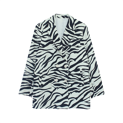 Title 6, French Slim Zebra Modèle décontracté petit costume