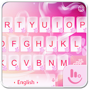 Pink Love Heart Keyboard Theme 6.5.31.2019 Icon