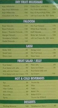 Balaji Veg Treat menu 4