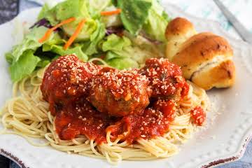 Homemade Meatballs and Sauce