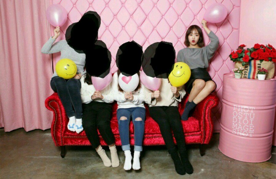 IOI'S Choi Yoojung & friends