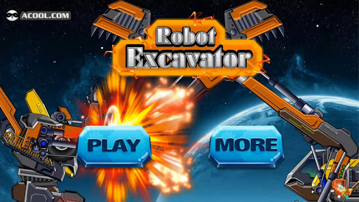 Toy Robot War:Robot Excavator