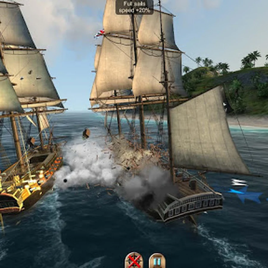 لعبه The Pirate: Caribbean Hunt v6.7 مهكره (اوفلاين 4.5)