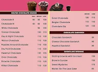 Cafe Chokolade menu 1