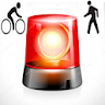 Red Light Blink Emergency icon