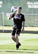 Jamie Garragher during the England training before heading to Cape Town in Rustenburg. Picture: SIMPHIWE NKWALI/12/06/2010