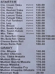 Apna's Kabab's Roll's menu 2