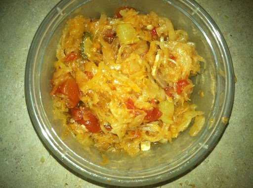 Uncle Mike Kaczmer's Mom's Red Sour Kraut