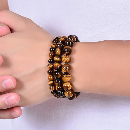 Title 3, Natural Grade A Yellow Tigers Eye Yoga Energy ...