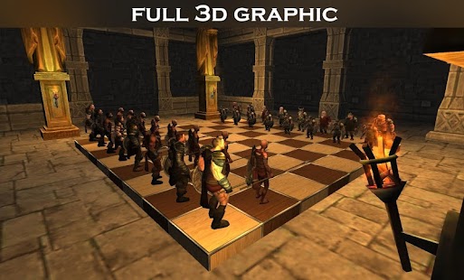  quick game with strange people or invite your friend to a match Download Battle Chess v1.0 APK Full