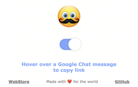 Copy Google Chat Links small promo image