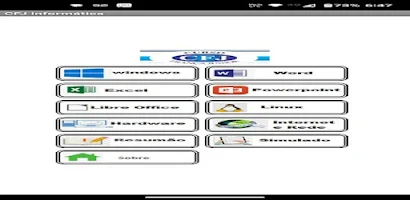 Informatica Concursos CFJ Screenshot 1 of 8