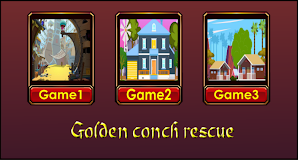 Golden conch rescue - Escape Games Mobi 