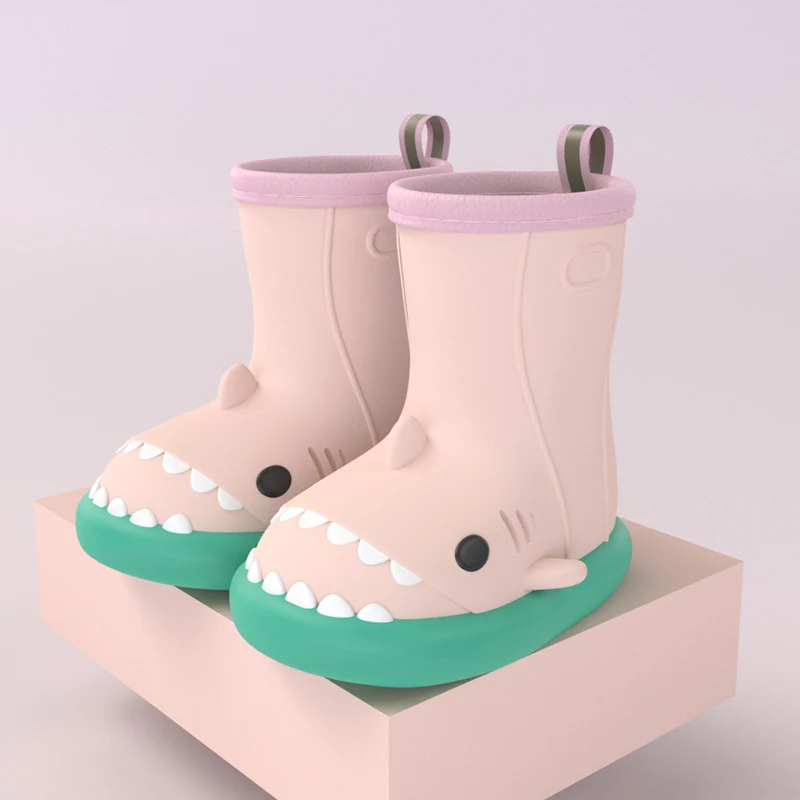 Title 4, Leuke cartoon waterdichte haaienslippers voor j...