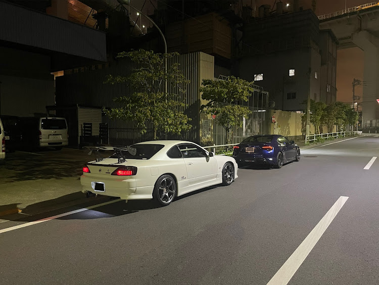 シルビアの都内ドライブ・豊海埠頭・芝浦埠頭・レインボーブリッジに関するカスタム事例の投稿画像10枚目