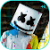 Fonds d'écran Marshmello 4k icon