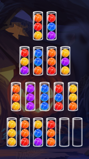 Screenshot Sort badminton - ball puzzle