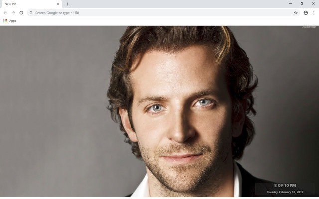 Bradley Cooper New Tab