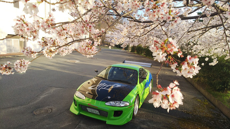 エクリプスの桜と愛車・ワイルドスピードに関するカスタム事例の投稿画像2枚目