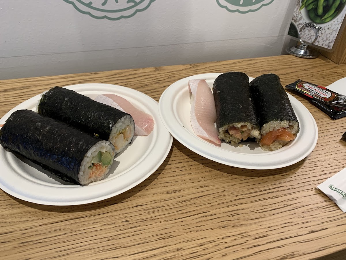 Gluten-Free Sushi at ROLLN