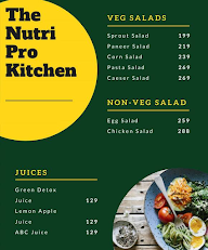 The Nutri Pro Kitchen menu 1