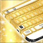 Shiny Gold Keyboard Apk