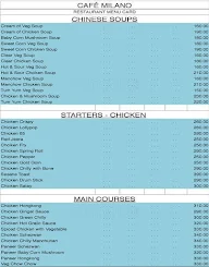 Cafe Milano menu 5