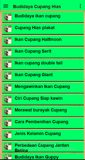 Ornamental Betta Cultivation