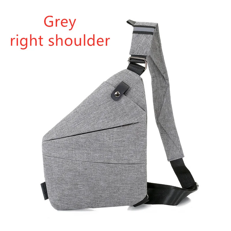 Men's Digital Canvas Chest Bag, Sling Shoulder Multifunction Anti-Theft Design, Perfect for Everyday Use, Single Shoulde
