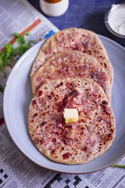 Beetroot Paratha