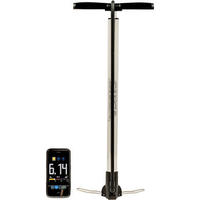 Silca Viaggio Travel Floor Pump - Bluetooth IGauge, 220psi, Hiro Chuck