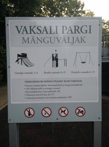 Vaksali mänguväljak