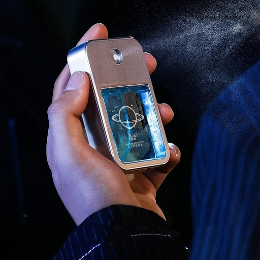 Title 6, Mens Simple Space Pocket Perfume. A convenient...