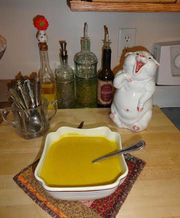 NUNU'S  BUTTERNUT-CASHEW CREAMY SOUP