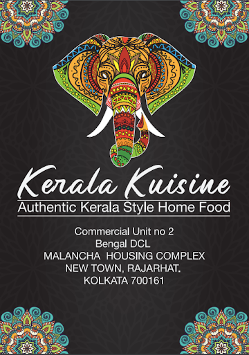 Kerala Kuisine menu 