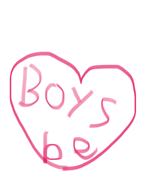「Boys be」のメインビジュアル