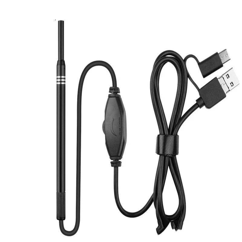Visuele Otoscoop USB Drie-in-een Oorkanaal Endoscoop Eenvoudig Ooronderzoek Duidelijke Beelden Thuis Oorverzorging