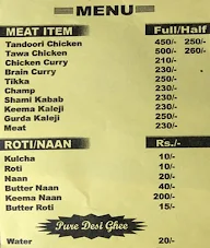 Adarsh Meat Shop menu 1