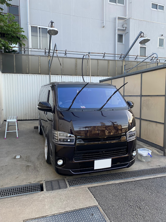 ハイエースバンのSBM関西・ハイエース・ハイエースカスタム・洗車に関するカスタム事例の投稿画像1枚目